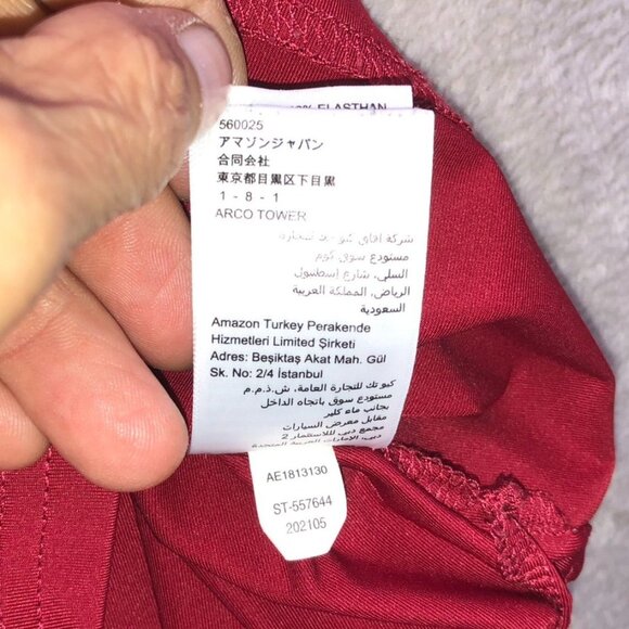 Essentials Women's Polo Shirt Size XL Short Sleeve Classic Red Casual Travel - Picture 8 of 11